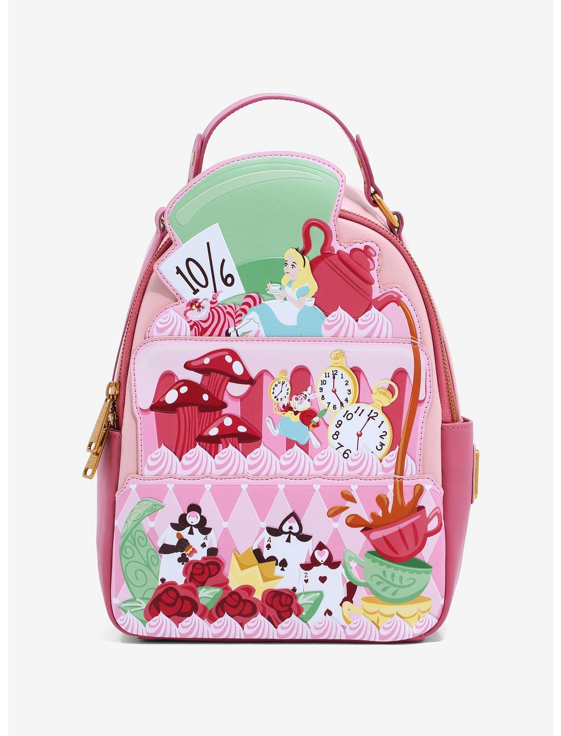 Loungefly mini backpack Alice in online wonderland