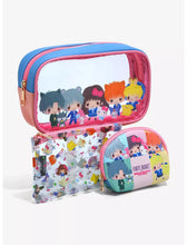 Load image into Gallery viewer, Fruits Basket x Hello Kitty and Friends Cosmetic Bag Set Chibi Bioworld