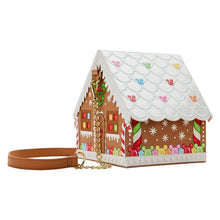 Load image into Gallery viewer, Disney Crossbody Gingerbread House Stitch Shoppe Loungefly
