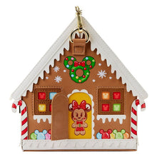 Load image into Gallery viewer, Disney Crossbody Gingerbread House Stitch Shoppe Loungefly
