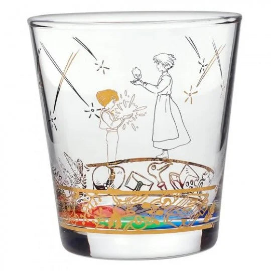 Studio Ghibli Glass Cup Howl and Sophie from Howl