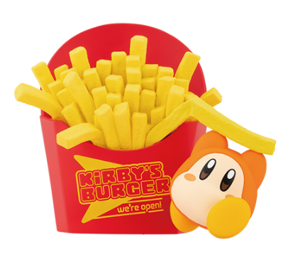 Waddle dee Kirby, deals burger plush