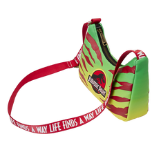 Load image into Gallery viewer, Jurassic Park Crossbody 30th Anniversary Life Finds a Way Loungefly