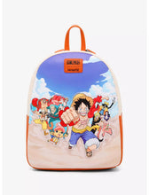 Load image into Gallery viewer, One Piece Mini Backpack Group Beach Loungefly