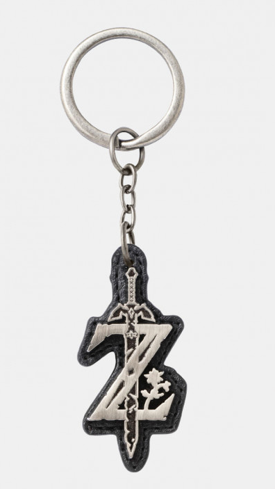The Legend of Zelda Keychain Breath of the Wild Logo