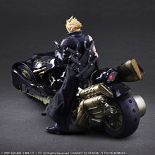 Load image into Gallery viewer, Final Fantasy VII Figure Cloud Strife and Fenrir Play Arts Kai