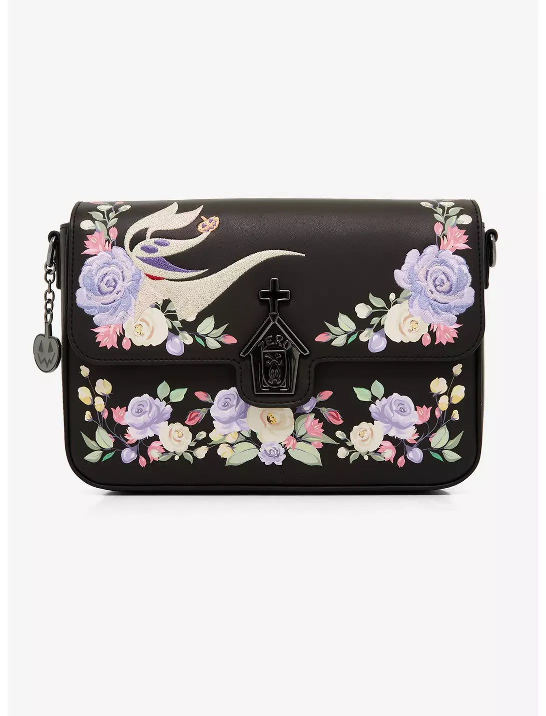 Disney Crossbody The Nightmare Before Christmas Zero Floral Loungefly Fragmented Nostalgia