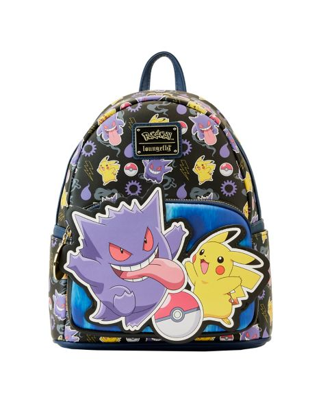 Pokémon Mini Backpack Pikachu X Gengar Loungefly – Fragmented Nostalgia