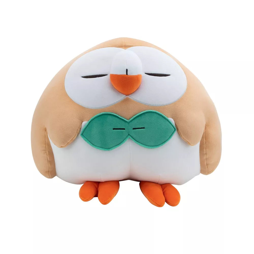 Pokemon Plush Rowlet Sleeping Large Jazwares Fragmented Nostalgia