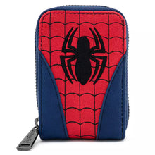 Load image into Gallery viewer, Marvel Accordion Wallet Spider-Man Loungefly
