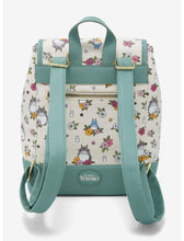 Load image into Gallery viewer, Studio Ghibli Mini Backpack Totoro Floral Slouch Her Universe