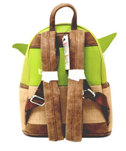 Load image into Gallery viewer, Star Wars Mini Backpack Yoda Cosplay Loungefly

