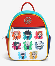Load image into Gallery viewer, Jujutsu Kaisen Mini Backpack Chibi Cast Bioworld