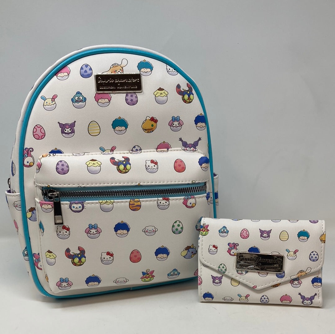 Sanrio Hello Kitty x Digimon Backpack selling & Wallet