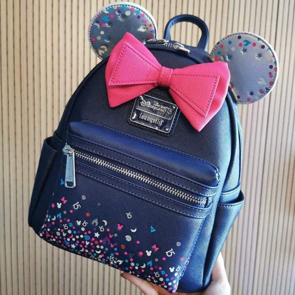 Hong Kong Disneyland Mini Backpack 15th Anniversary Loungefly