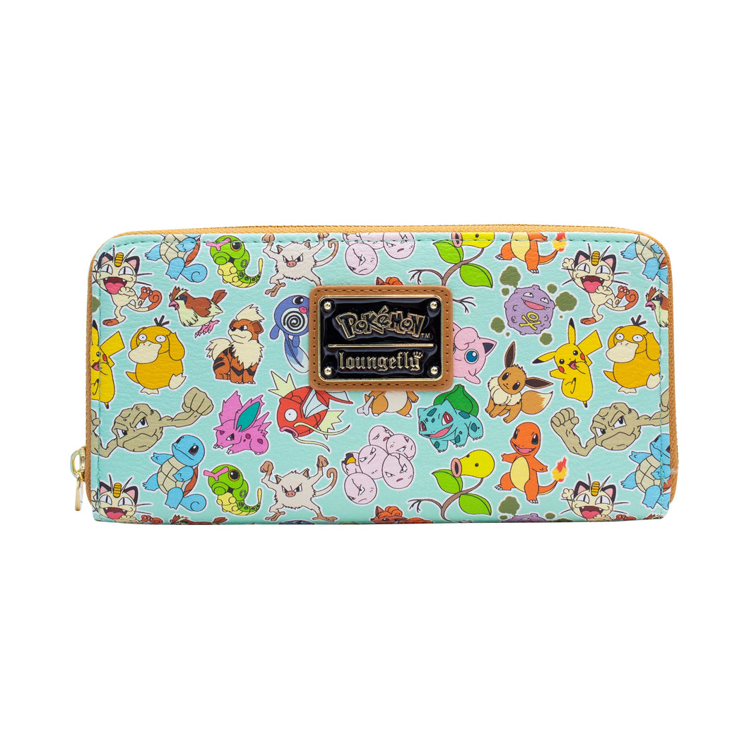 Pokemon Wallet Teal 151 Loungefly