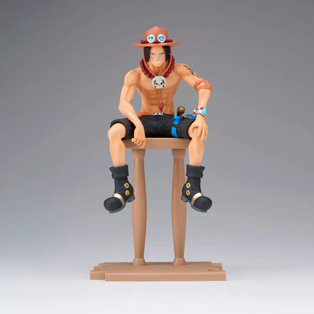 One Piece Figure Grandline Journey Portgas D. Ace Bandai