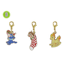 Load image into Gallery viewer, Pokemon Blind Box Metal Charm Christmas Set 2016 Pokemon Center
