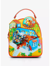 Load image into Gallery viewer, Disney Mini Backpack Lilo &amp; Stitch Isometric House Our Universe
