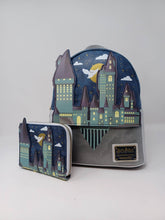 Load image into Gallery viewer, Harry Potter Mini Backpack Wallet Set Hogwarts Castle Loungefly
