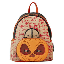 Load image into Gallery viewer, Trick &#39;r Treat Mini Backpack Sam Pumpkin Loungefly
