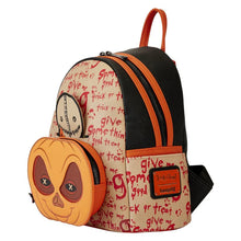 Load image into Gallery viewer, Trick &#39;r Treat Mini Backpack Sam Pumpkin Loungefly
