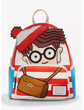 Load image into Gallery viewer, Where&#39;s Waldo Mini Backpack Cosplay Loungefly
