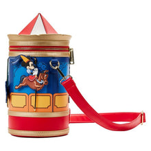 Load image into Gallery viewer, Disney Brave Little Tailor Crossbody Mickey and Minnie Mouse Carousel Loungefly
