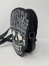 Load image into Gallery viewer, Disney Crossbody Tinker Bell Quote Skull Loungefly As-Is
