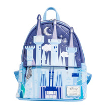 Load image into Gallery viewer, Disney Mini Backpack Cinderella Castle GITD Loungefly
