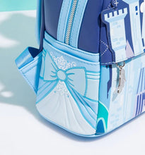 Load image into Gallery viewer, Disney Mini Backpack Cinderella Castle GITD Loungefly
