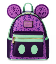 Load image into Gallery viewer, Disney Mini Backpack Ears Key Set Minnie Mouse Main Attraction Tea Party Loungefly
