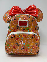 Load image into Gallery viewer, Disney Mini Backpack Ears Set Gingerbread AOP Loungefly
