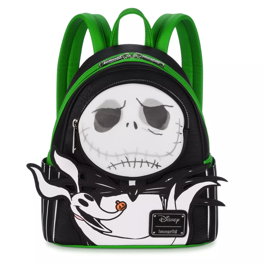 Disney Mini Backpack The Nightmare Before Christmas Jack Skellington and Zero Lenticular Loungefly