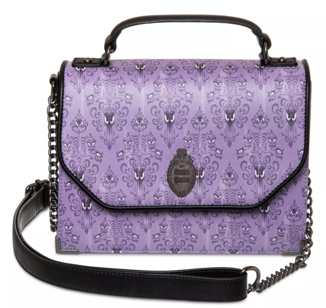 Disney Parks Crossbody Haunted Mansion Wallpaper Loungefly