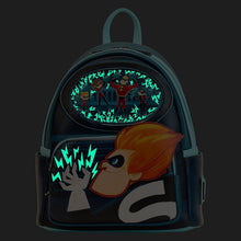 Load image into Gallery viewer, Disney Pixar Mini Backpack Syndrome The Incredibles GITD Loungefly
