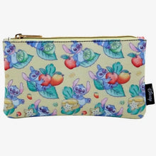 Load image into Gallery viewer, Disney School Supplies Case Stitch Fruit AOP Loungefly
