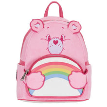 Load image into Gallery viewer, Care Bears Plush Mini Backpack 40th Anniversary Cheer Bear Cosplay Loungefly
