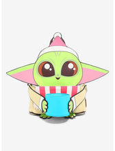 Load image into Gallery viewer, Disney Mini Backpack Star Wars The Mandalorian Grogu with Mug Loungefly
