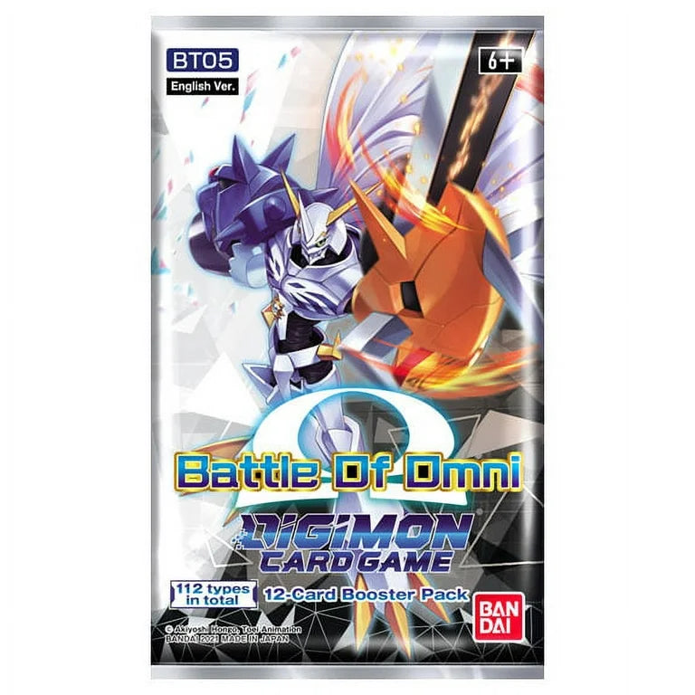 BT05 ENG Digimon Adventure TCG Battle of Omega Booster Pack