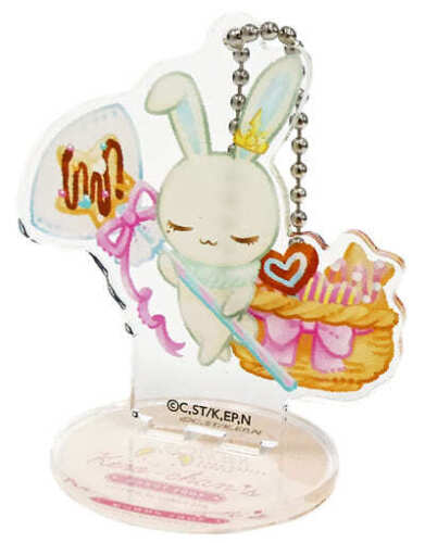 Cardcaptor Sakura Acrylic Stand Momo with Cane Kero-chan Donut Shop Ver. Decotto