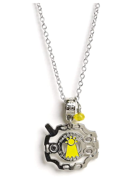 Digimon Adventure Necklace Digivice Takeru Takaishi & Patamon Anahita Stones