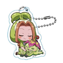 Load image into Gallery viewer, Digimon Adventure Zero Two Blind Box Acrylic Keychain Sleeping Kigurumi Gyao Colle Y-Line
