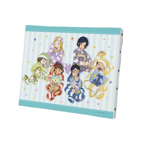 Digimon Frontier Canvas Illustration Sleepover Gathering Arma Bianca