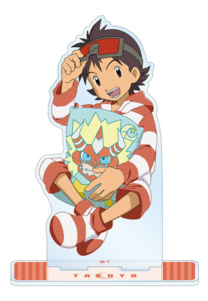 Digimon Frontiers Acrylic Stand Takuya Kanbara Sleepover Ver. Arma Bianca