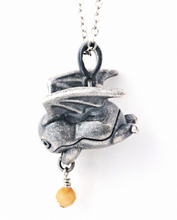 Load image into Gallery viewer, Digimon Necklace Patamon Natural Stone Adventure 02 The Beginning Tsumugi
