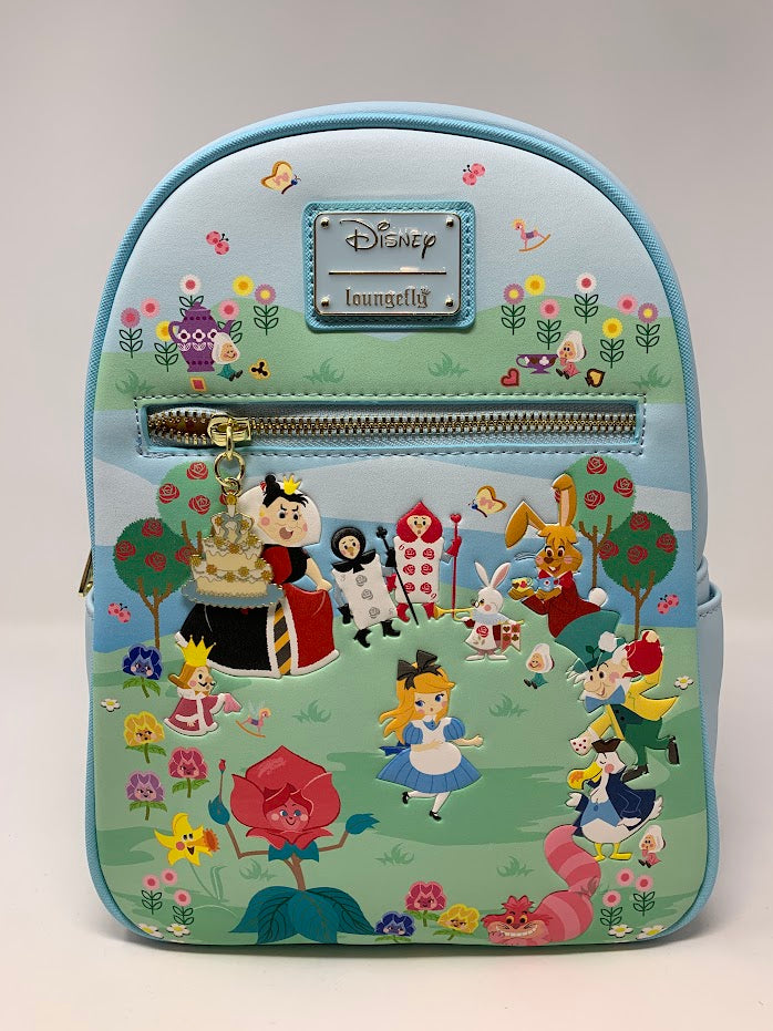 Disney Alice in Wonderland Chibi Mini Backpack Loungefly