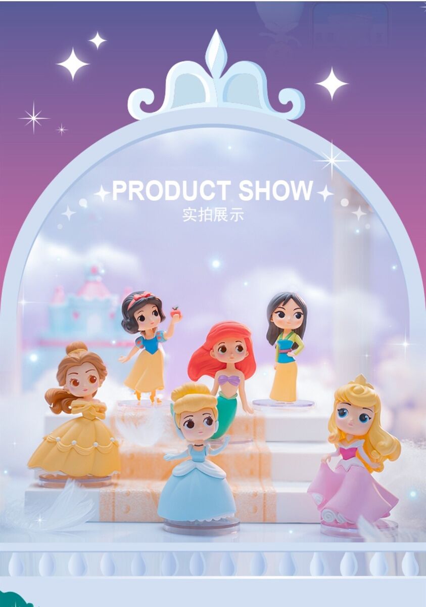 Disney Blind Box Princess Pendant Miniso