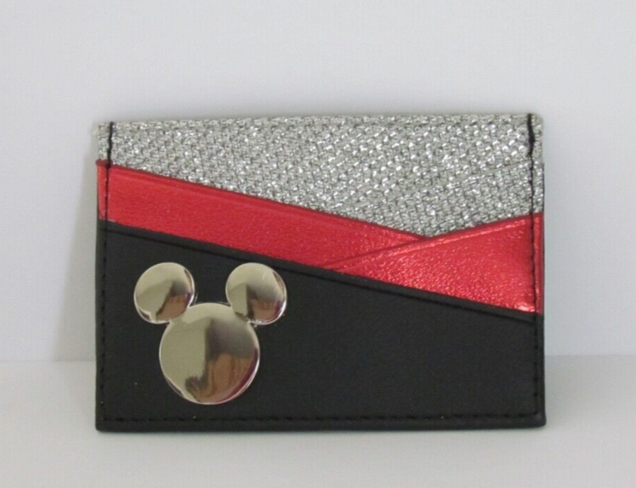 Disney Cardholder Mickey Mouse Silver Bioworld