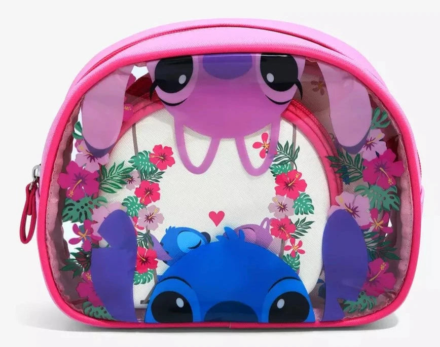 Disney Makeup Bag Set Stitch and Angel Our Universe